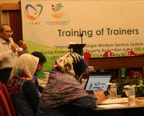 An international conference and workshop were conducted in Indonesia within the framework of the “Improving the Single Window Service System for Social Protection and Poverty Reduction in the OIC Countries Project” (2017-INDPOVER-349)